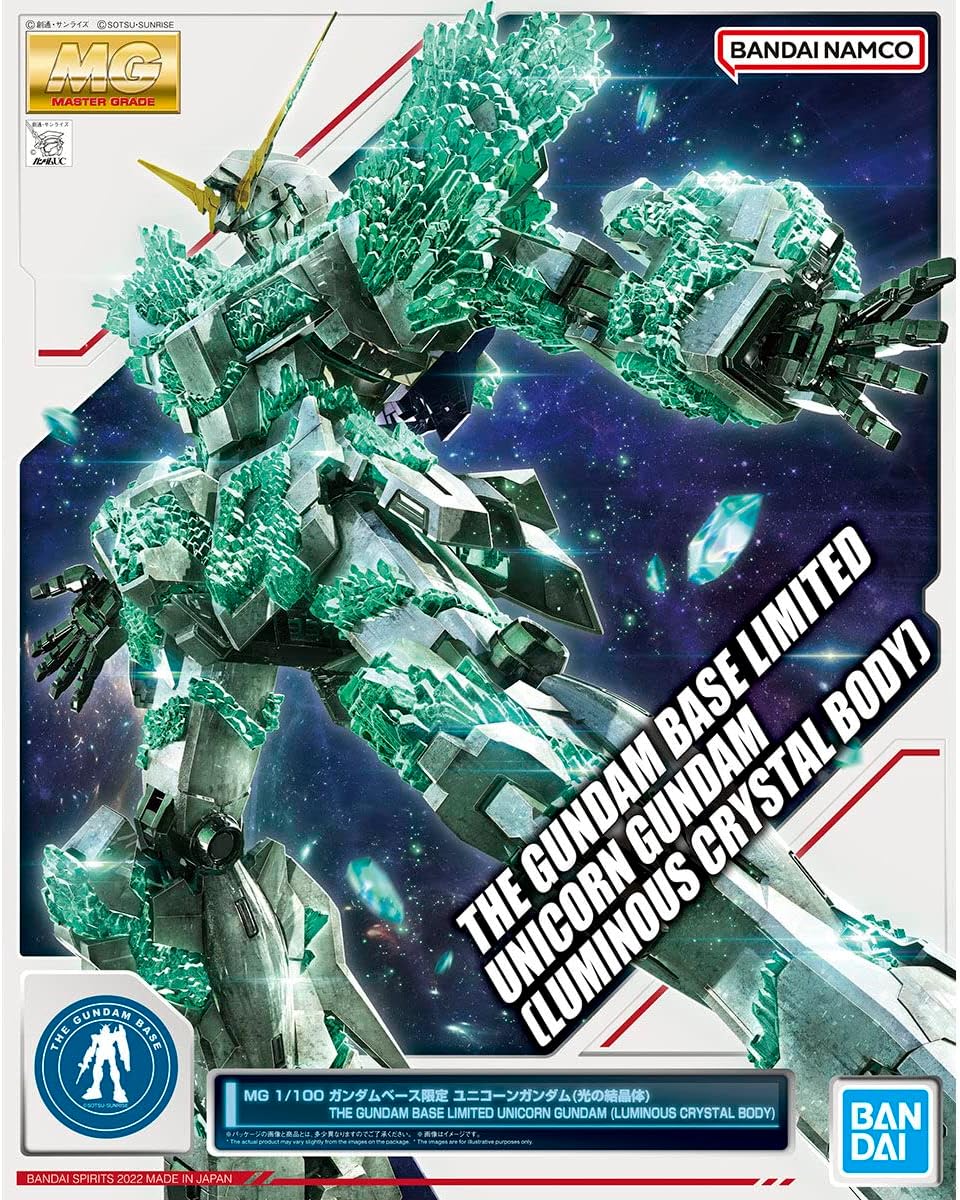Bandai 1/100 MG RX-0 Unicorn Gundam (Crystal of Light)