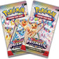 Pokemon TCG: Scarlet & Violet —Prismatic Evolutions Mini Tin - Glaceon (2 Booster Packs & 1 Coin)