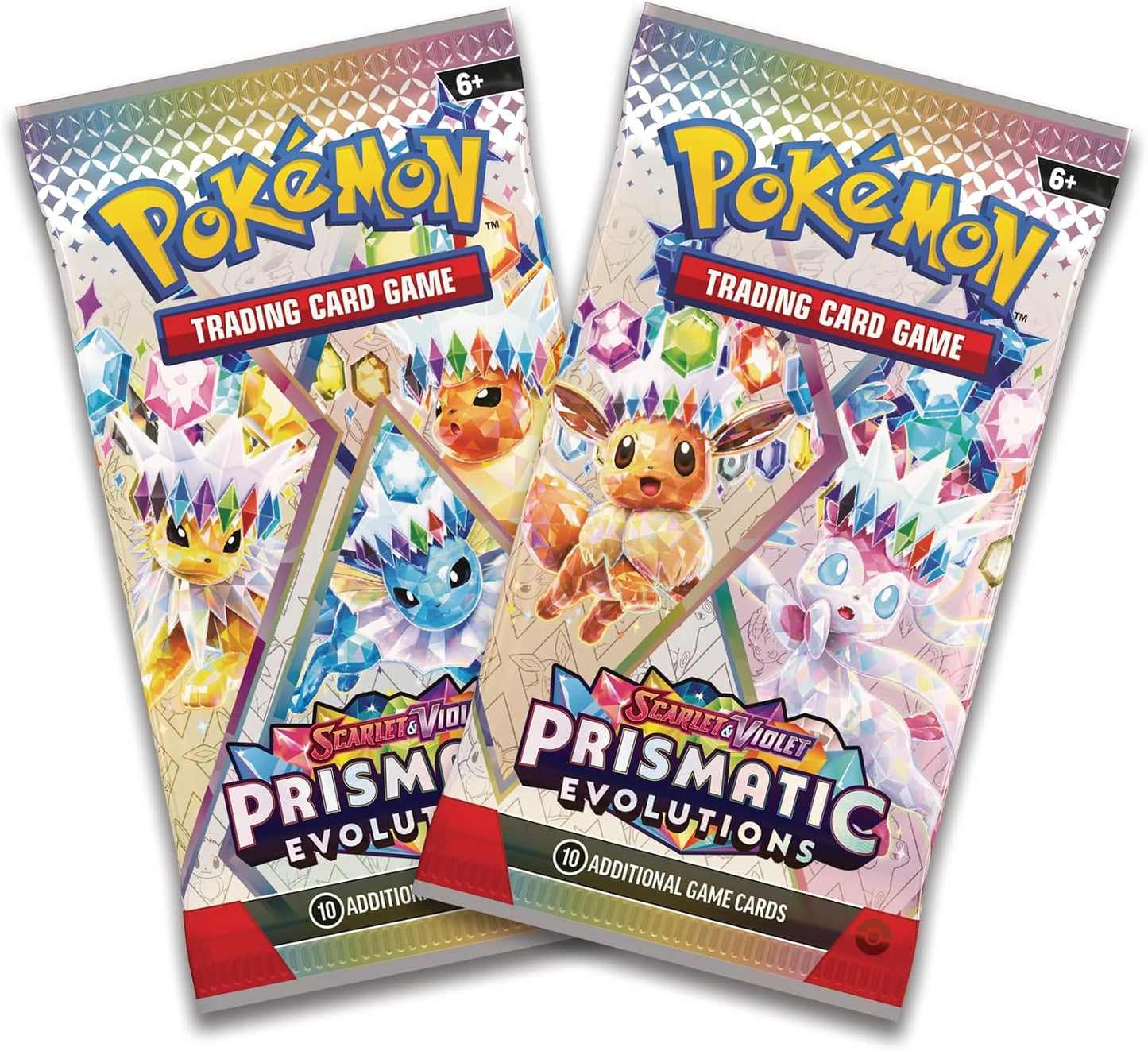 Pokemon TCG: Scarlet & Violet —Prismatic Evolutions Mini Tin - Espeon (2 Booster Packs & 1 Coin)
