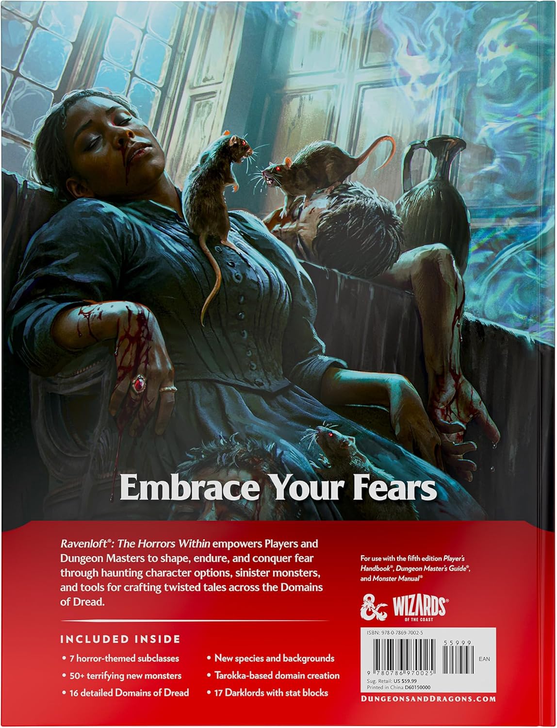 Dungeons & Dragons Ravenloft: The Horrors Within | D&D Gameplay Expansion Book