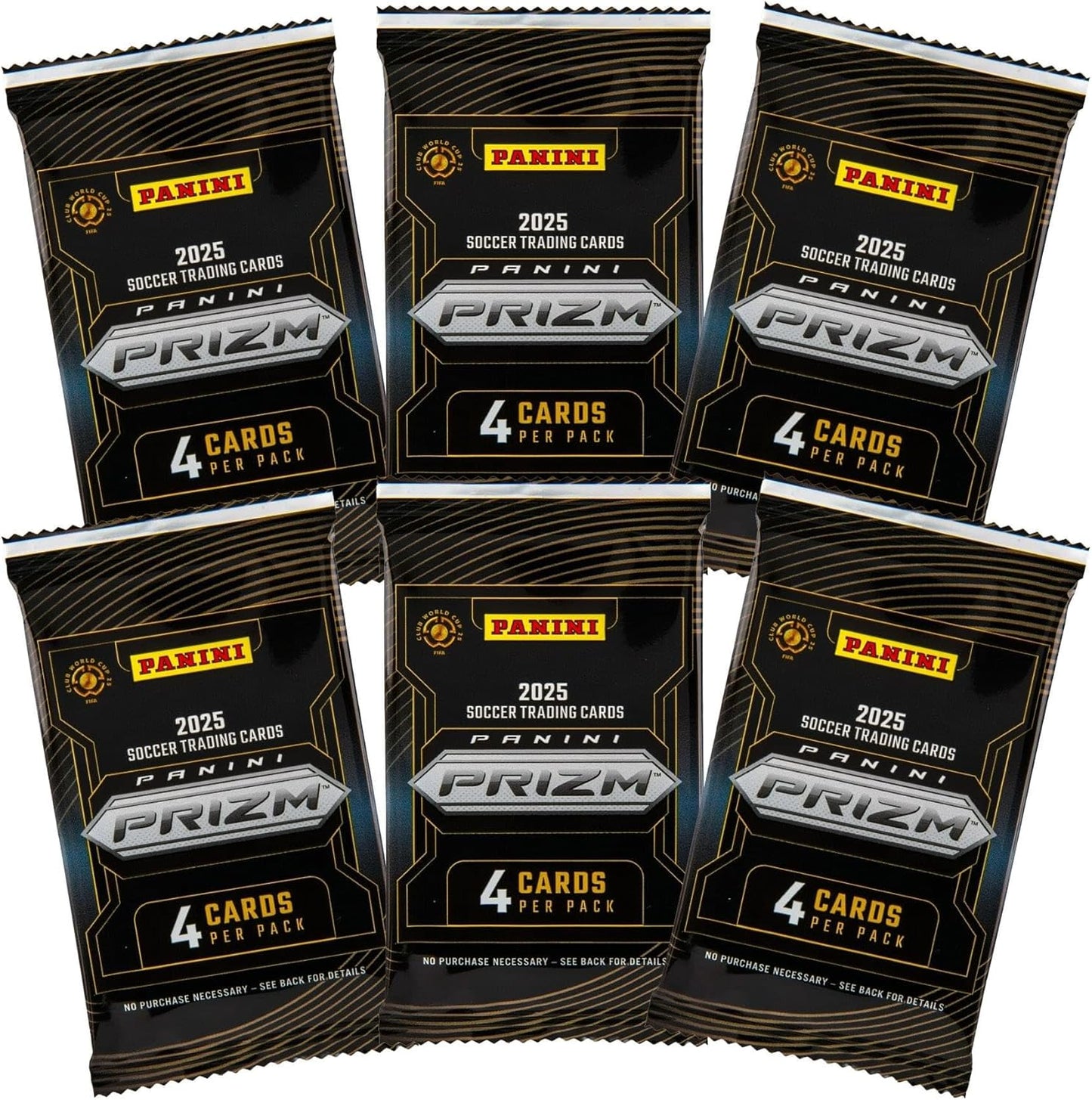 Panini 2025 Prizm Club World Cup Soccer Blaster Box – FIFA Trading Cards – Includes Blaster-Exclusive Prizms, Rookies & Inserts – Official Panini Retail Set