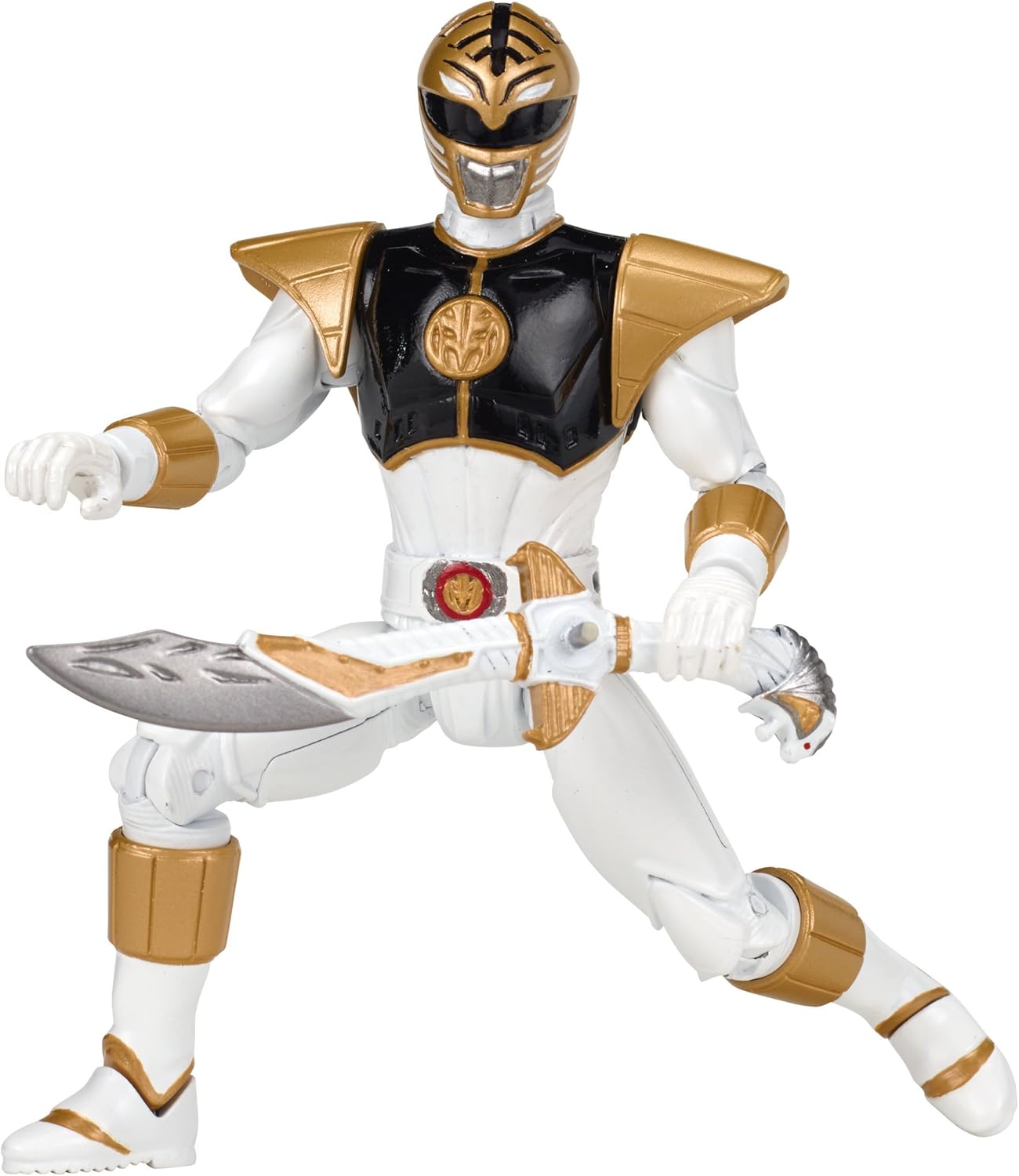 Power Rangers Legacy Mighty Morphin Movie White Ranger Action Figure, 5"
