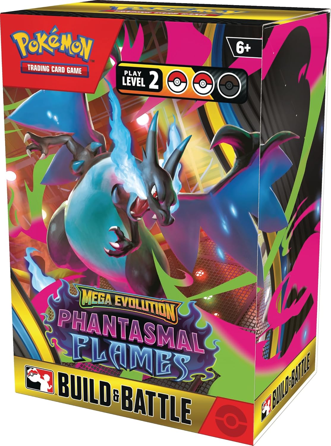 Pokemon TCG: Mega Evolution - Phantasmal Flames Build & Battle Box