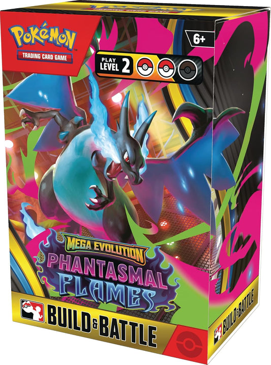 Pokemon TCG: Mega Evolution - Phantasmal Flames Build & Battle Box