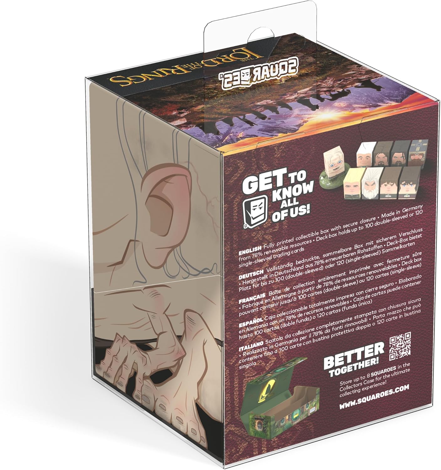 Ultimate Guard - Squaroes - Boulder 100+ - Lord of the Rings - LOTR009 - Gollum (Chase)