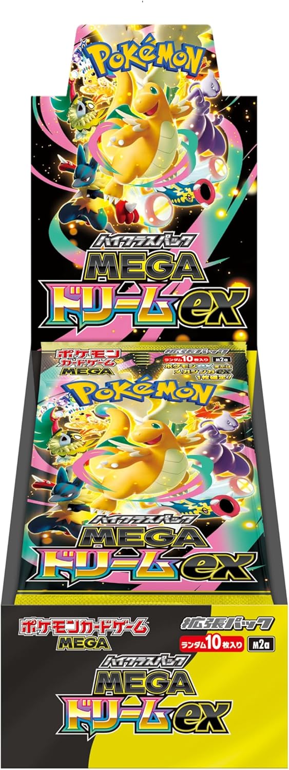 Pokemon Card Game MEGA High Class Pack Mega Dream ex Box - 10 Packs