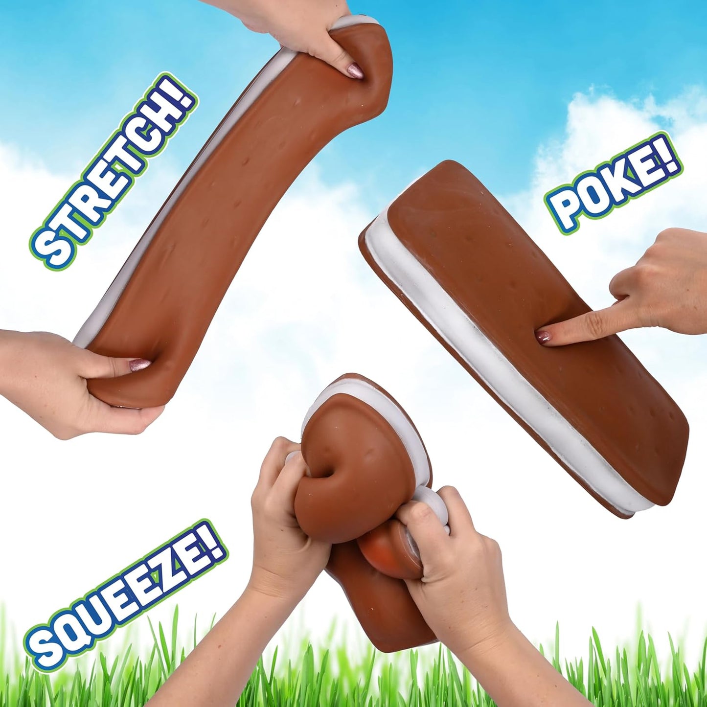 Toymendous Ice Cream Sandwhich Squishy Toy