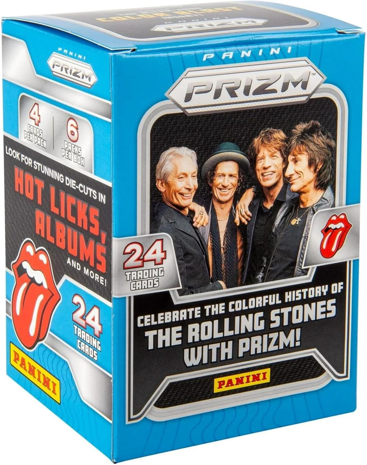 Panini 2025 Prizm The Rolling Stones Trading Card Hobby Blaster Box