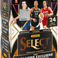 2024-25 Panini Select WNBA Basketball Trading Cards Retail Blaster Box | 24 Cards Per Box | Exclusive Pink Ice Prizms | Chase Color Wheel, Tiger & Black Finite Parallels