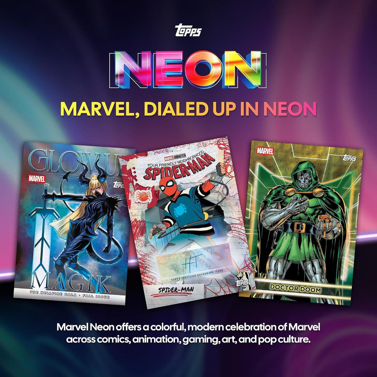 2026 Topps Neon Marvel – Value Blaster Box