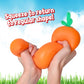 Toymendous Squishy Carrot – Jumbo 11.5 Inch Squishy Vegetable | Giant Stress Relief Toy | Fidget Sensory Food Fun for Kids, Teens & Adults