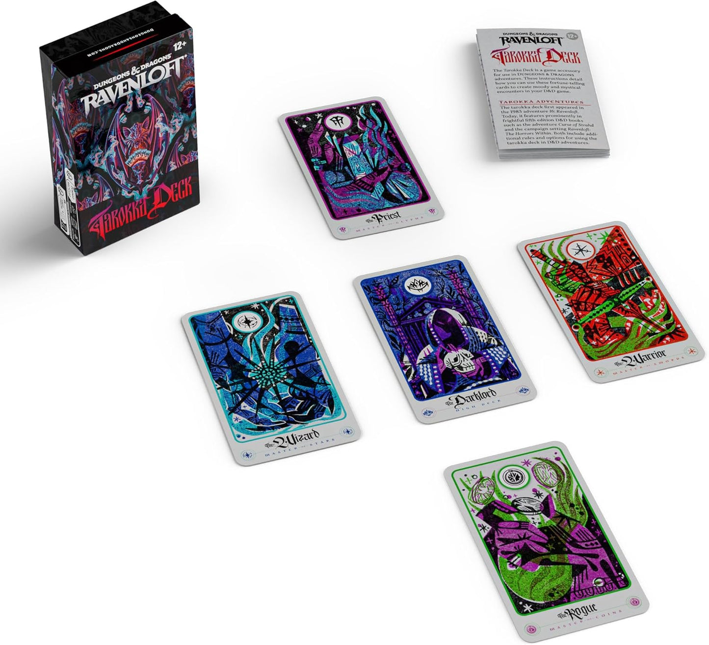 Dungeons & Dragons Ravenloft: Tarokka Deck (2026 Updated Deck) | D&D Accessories