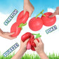 Toymendous Squishy Cherries, Jumbo Sweet Fruit Stress Toy, Twin Cherry Fidget Fun, 5.5 Inch Squishy Fruit, Fidget Sensory Food, Jumbo Strss Relief Toy or Kids & Adults, Easter Basket Stuffer