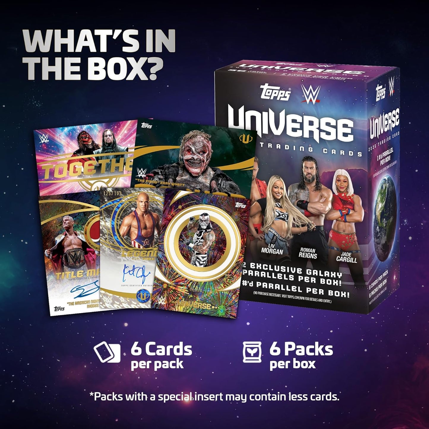 2025 Topps Universe WWE - Factory Sealed - Value Box