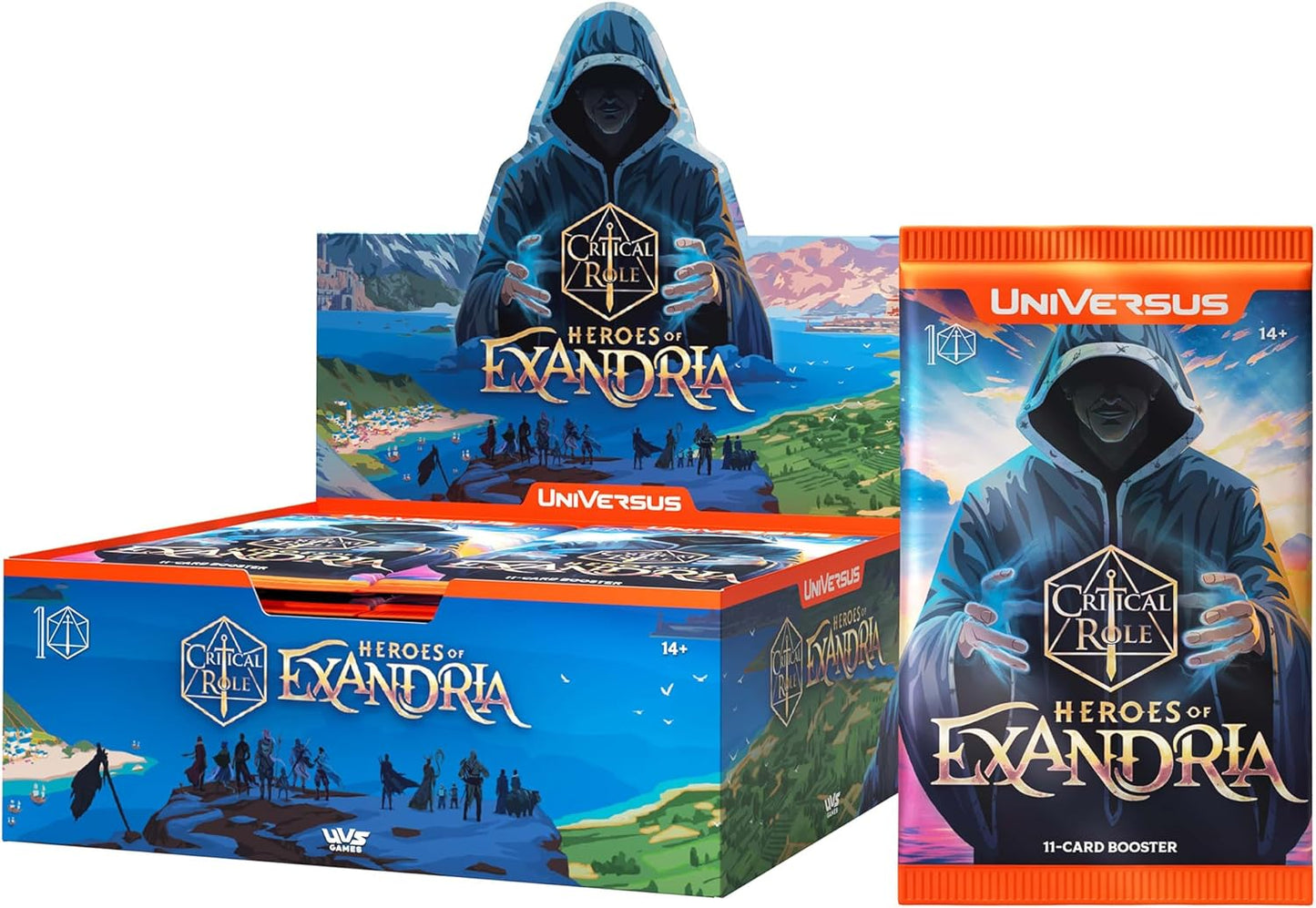 UniVersus: Critical Role: Heroes of Exandria - Booster Display - Includes 24 Booster Packs