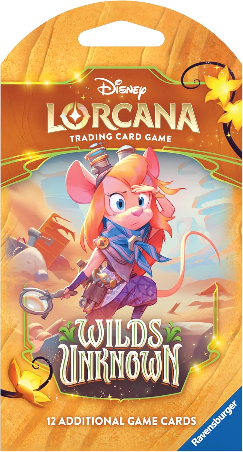 Ravensburger Disney Lorcana TCG: Wilds Unknown Sleeved Booster Pack - 12 Cards