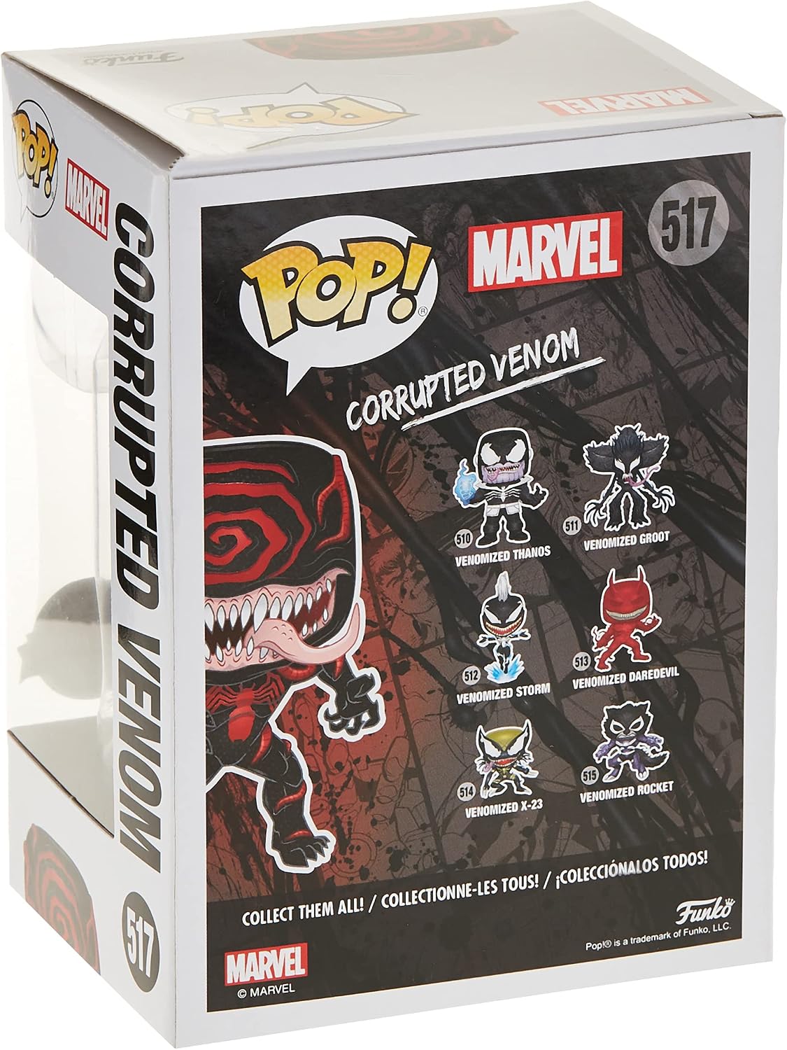 Marvel Funko Corrupted Venom LA Comic Con Exclusive Pop 517
