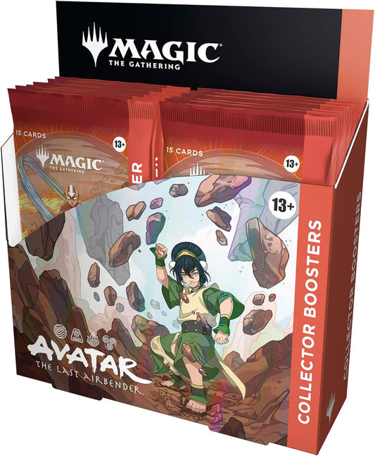 Magic: The Gathering Avatar: The Last Airbender Collector Booster Box - 12 Packs - Collectible Card Game - Presale Ships 11/21/2025