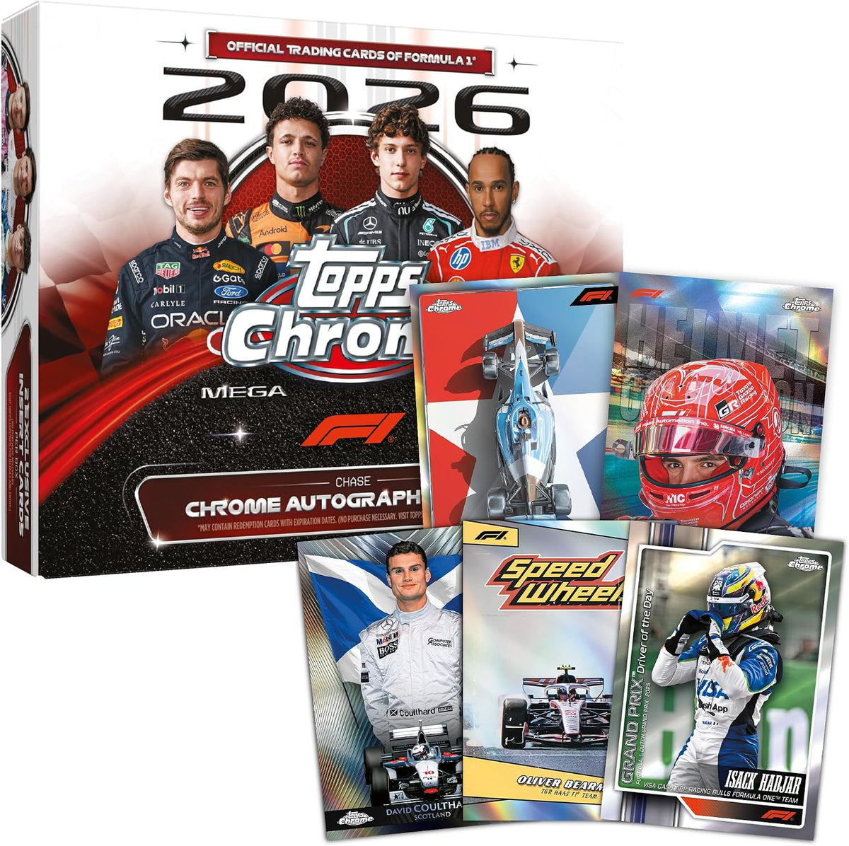 2026 Topps Chrome Formula 1 - Mega Box