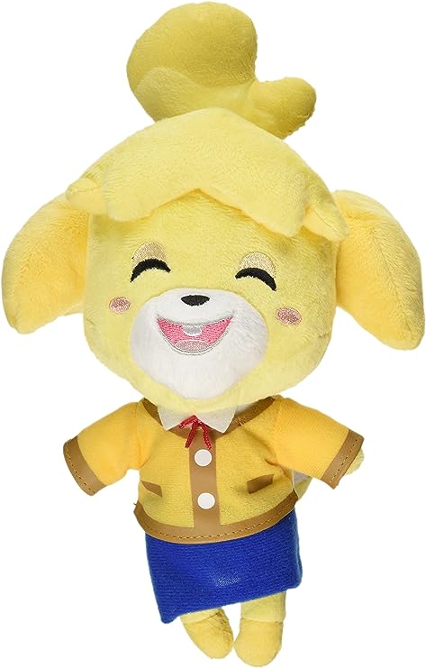 Little Buddy USA Animal Crossing New Leaf Smiling Isabelle/Shizue 8"" Plush, Multi-Colored, 6""" (1309)