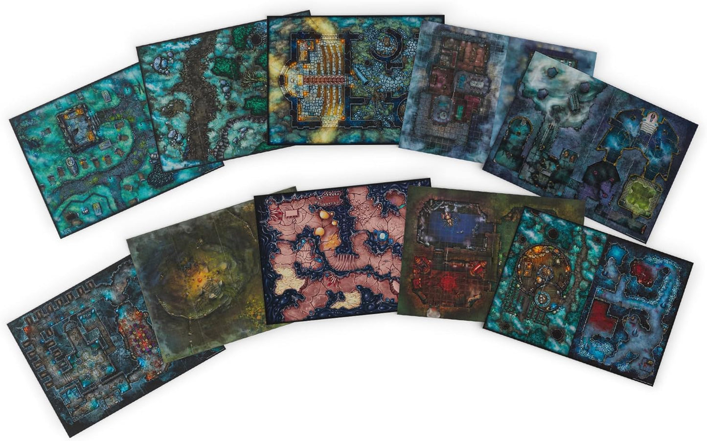 Dungeons & Dragons Ravenloft: The Horrors Within - Map Pack | D&D Accessories