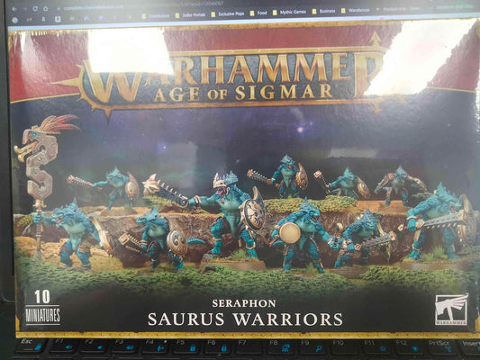 Games Workshop - Warhammer Age of Sigmar - Seraphon Saurus Warriors