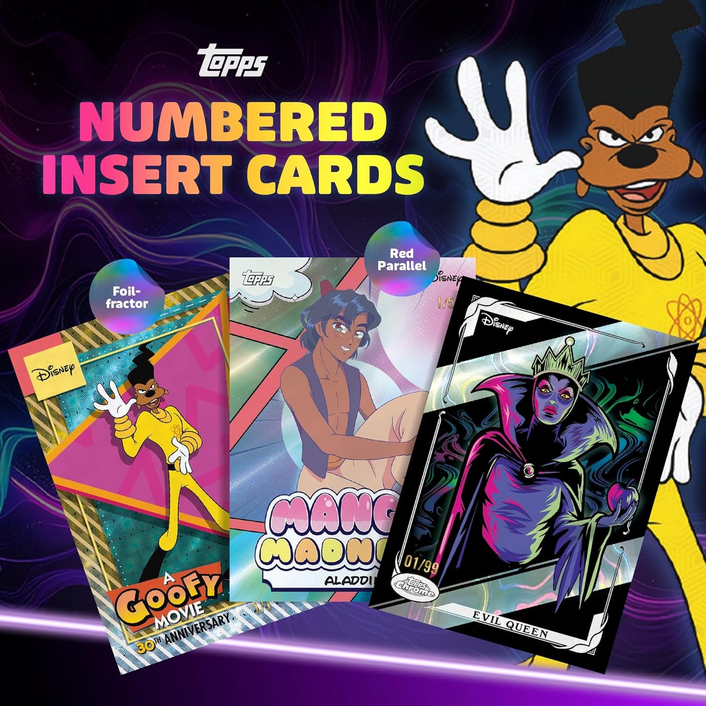 2026 Topps Disney Neon Mega Box