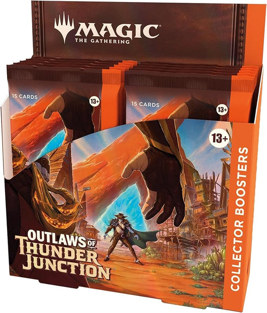 MAGIC THE GATHERING: OUTLAWS OF THUNDER JUNCTION COLLECTOR BOOSTER BOX CASE (6 BOXES)