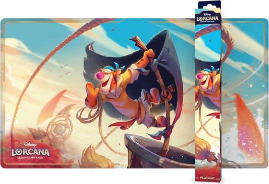 Ravensburger Disney Lorcana TCG: Archazia's Island Playmat featuring Tigger - In The Crow's Nest | Protects Cards | Versatile Game, Desk, or Mouse Pad | Durable Non-Slip Surface | Suitable for Ages 8+ - Presale Ships 03/21/2025