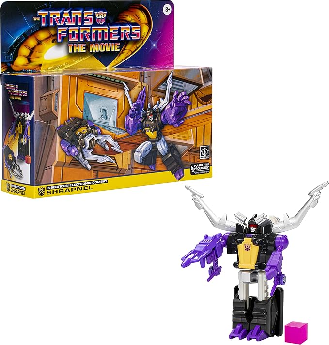 Hasbro Collectibles - The Transformers: The Movie - Transformers Retro - Shrapnel Converting Action Figure