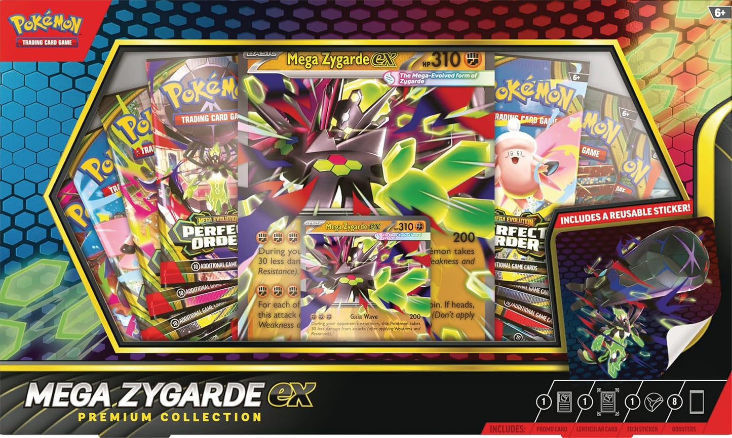 Pokemon TCG: Mega Zygarde ex Premium Collection - Presale Ships 05/22/2026