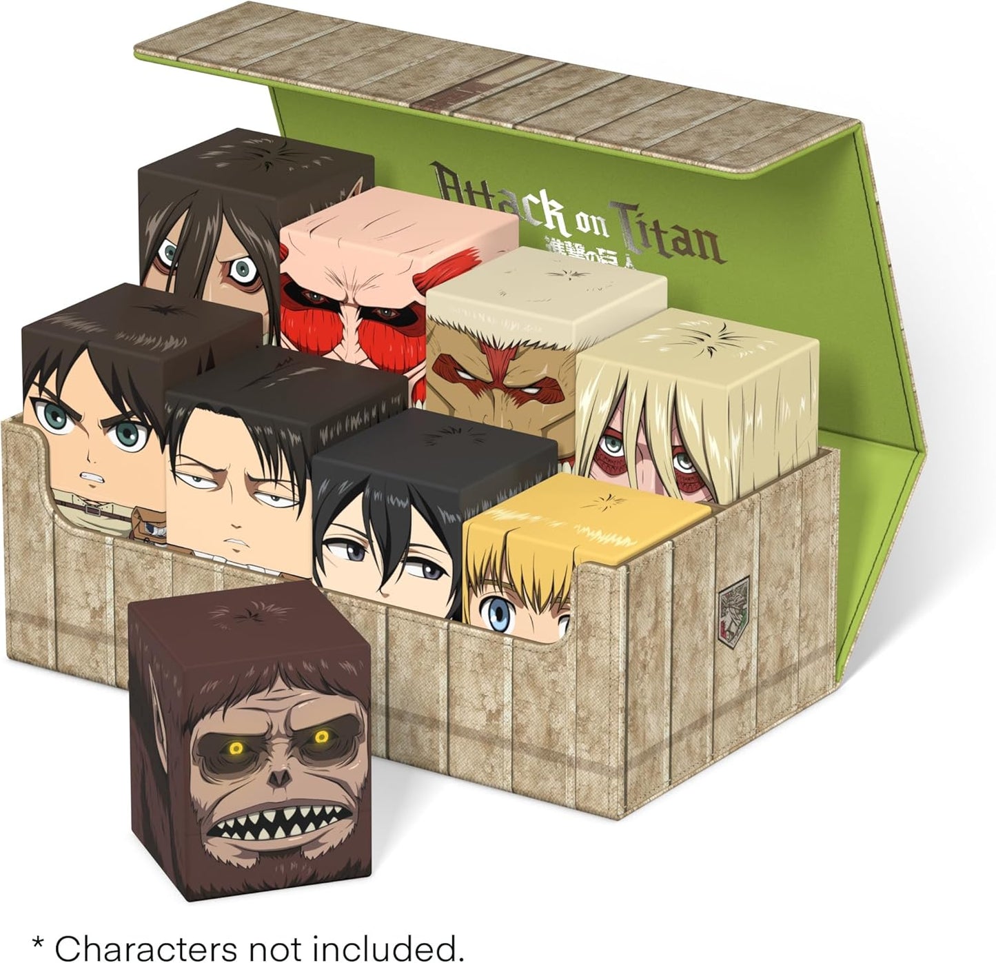 Ultimate Guard - Squaroes - Arkhive 800+ - Attack on Titan - Collectors Case - Shiganshina District