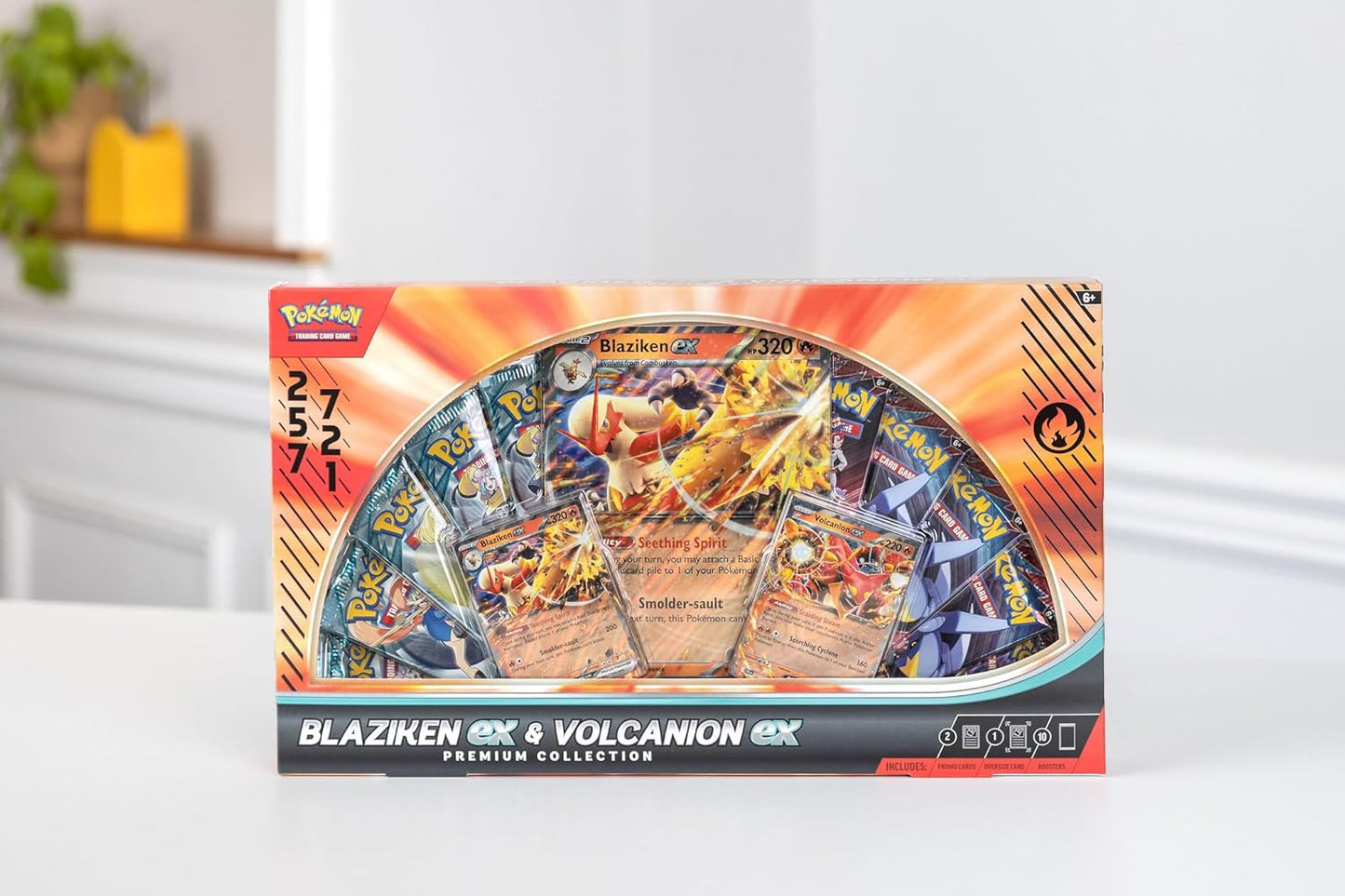 Pokemon TCG: Blaziken ex & Volcanion ex Premium Collection