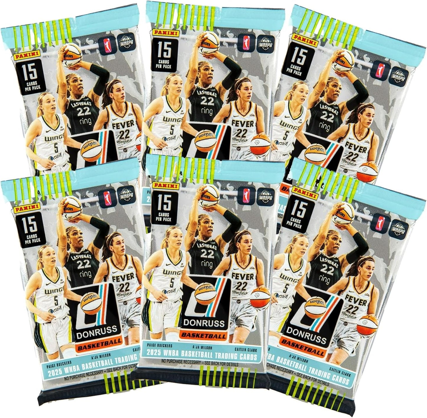 2024–25 Panini Donruss WNBA Basketball Blaster Box – Official Trading Cards – Includes Rookie Cards, Inserts & Parallels