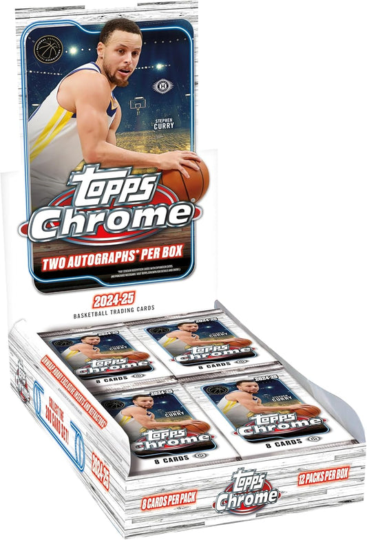 2024-25 Topps Chrome Basketball Hobby Box