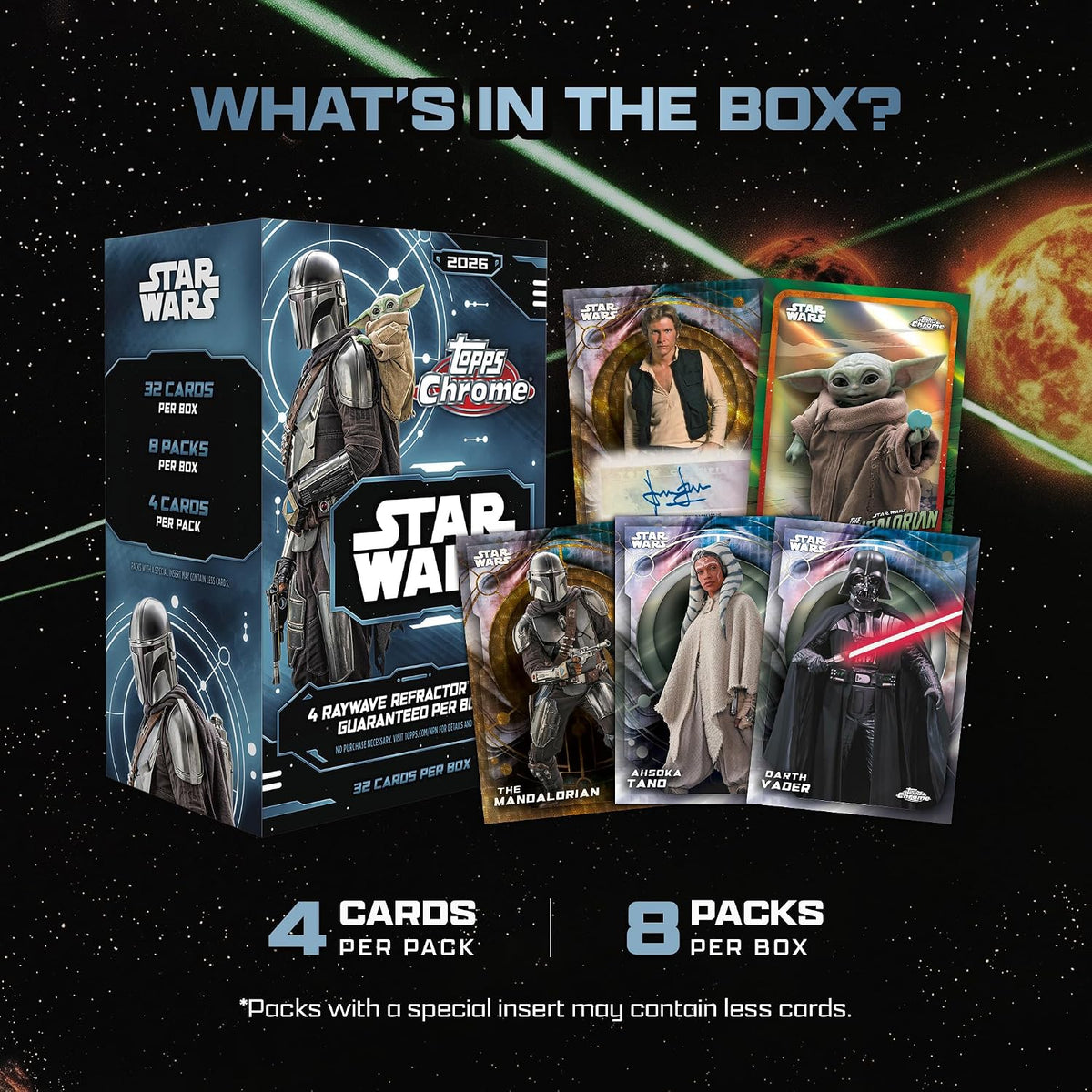 2026 Topps Chrome Star Wars Value Blaster Box