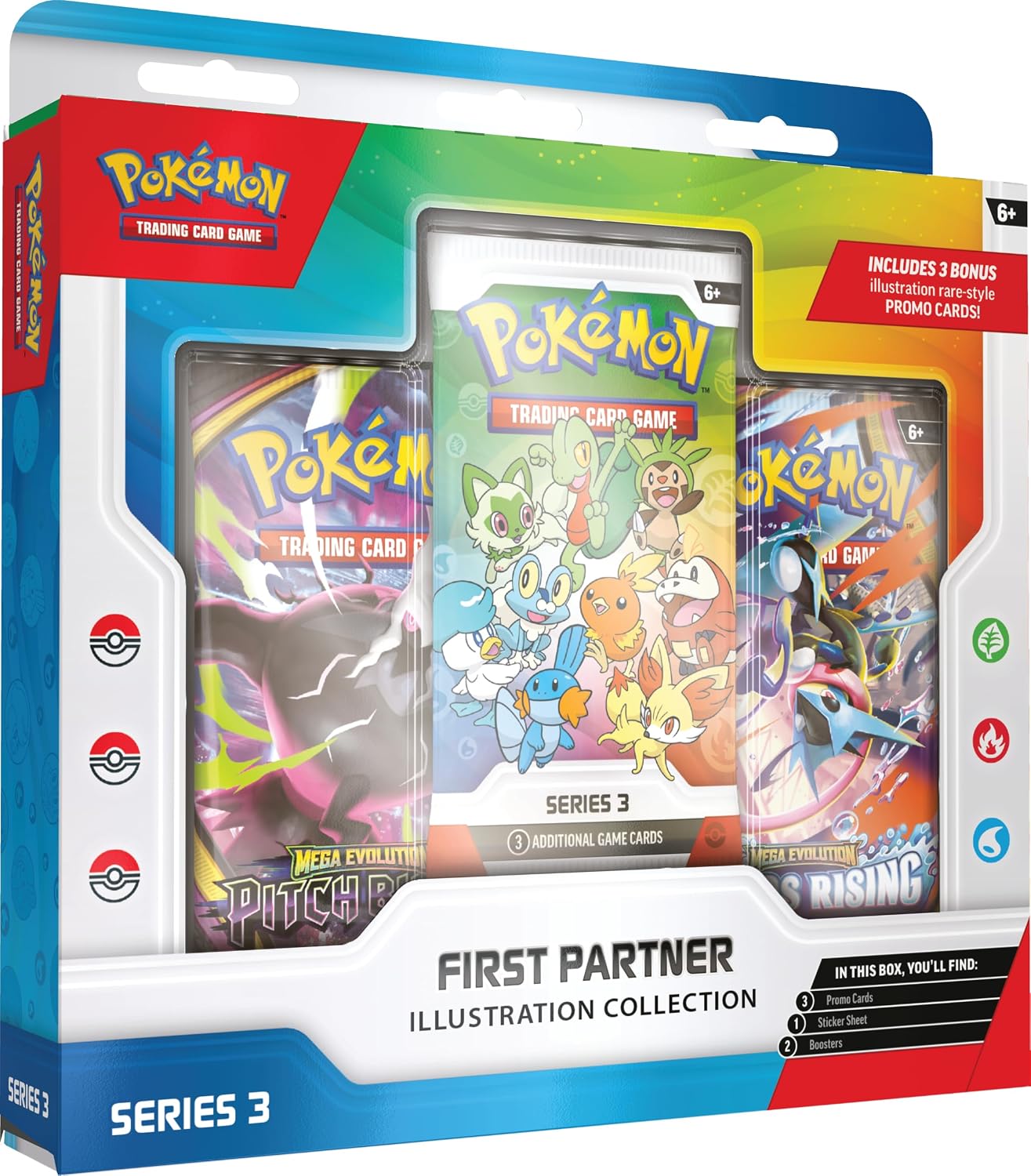 Pokemon TCG: First Partner Illustration Collection - Series 3 - Presale Ships 08/07/2026