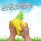 Toymendous Squishy Pineapple – Jumbo 6.5-Inch Squishy Fruit Stress Relief Toy – Sensory Stress Ball for Kids, Teens & Adults