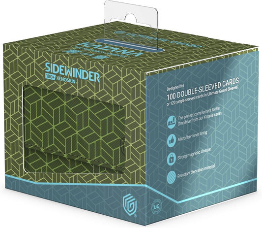 Ultimate Guard Limited Run Sidewinder 100+ Shogun's Journey II, Deck Box for 100 Double-Sleeved TCG Cards, Ajiro, Magnetic Closure & Microfiber Inner Lining