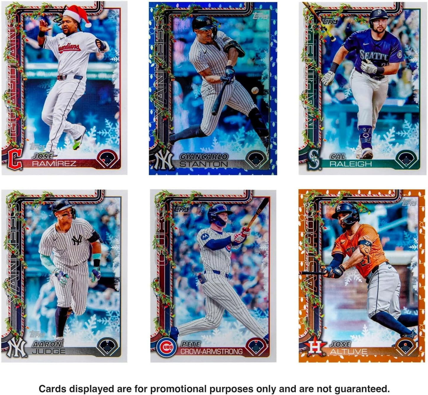 2025 Topps MLB Holiday Baseball Trading Card Tin