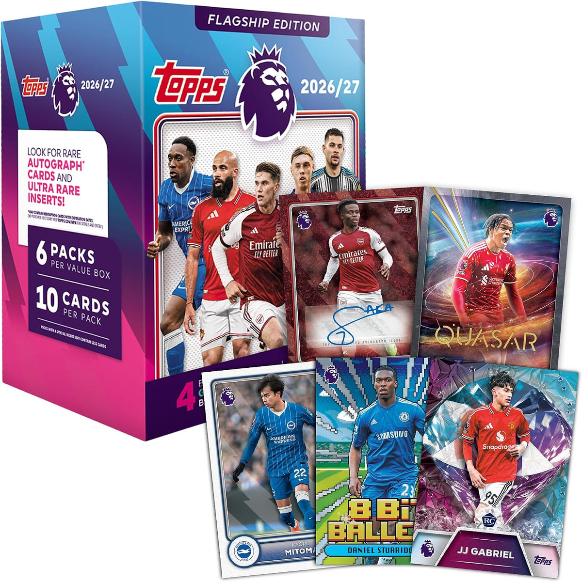 2026/27 Topps Flagship Premier League Value Blaster Box