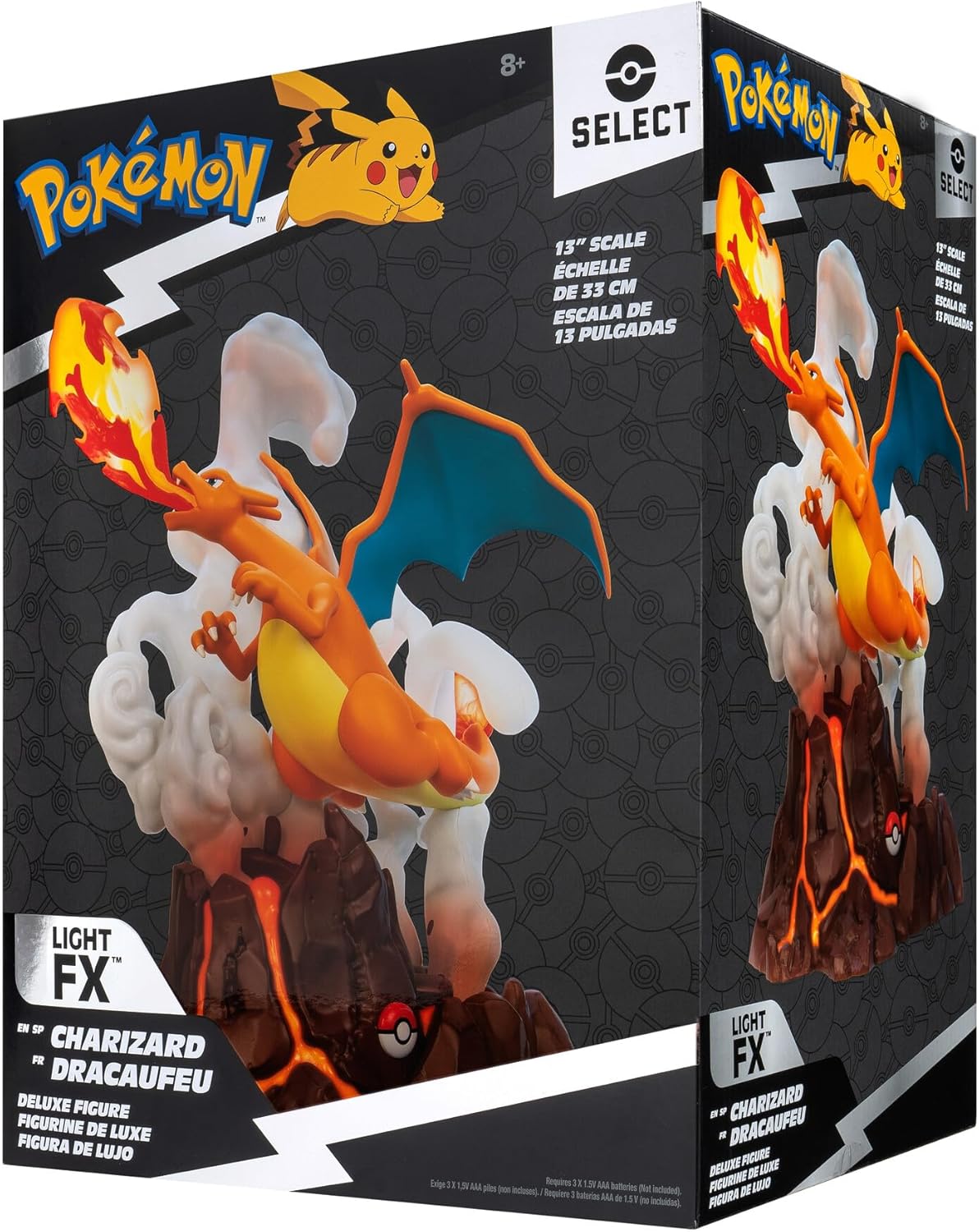 Pokémon PKW3173 Deluxe Collector Statue - Glurak Official Collectible Figure