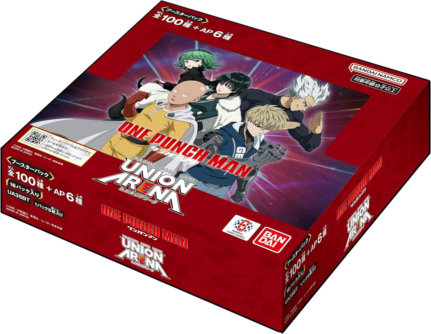 BANDAI UNION ARENA Booster Box - One Punch Man [UA35BT] (Japanese) - 16 Packs