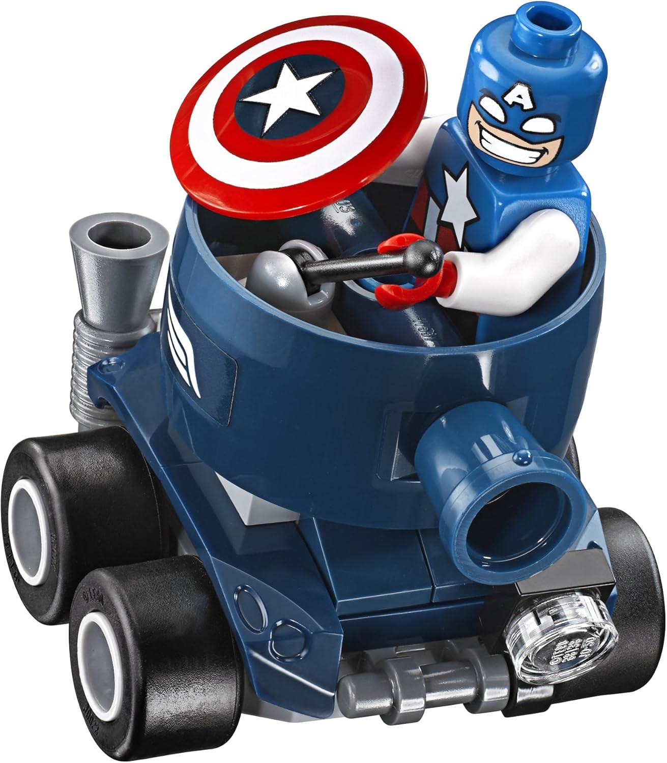 LEGO Super Heroes Mighty Micros: Captain America vs Red Skull 76065 Building Kit (95 Piece)