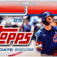 2025 Topps Updates Baseball Trading Cards 20ct Booster Display Box, Look for Rookie Cards!