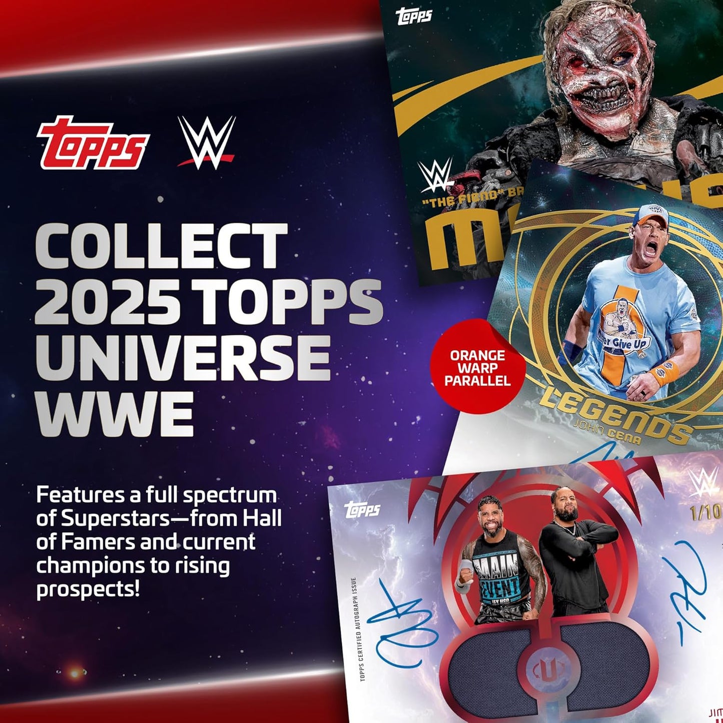 2025 Topps Universe WWE - Factory Sealed - Value Box