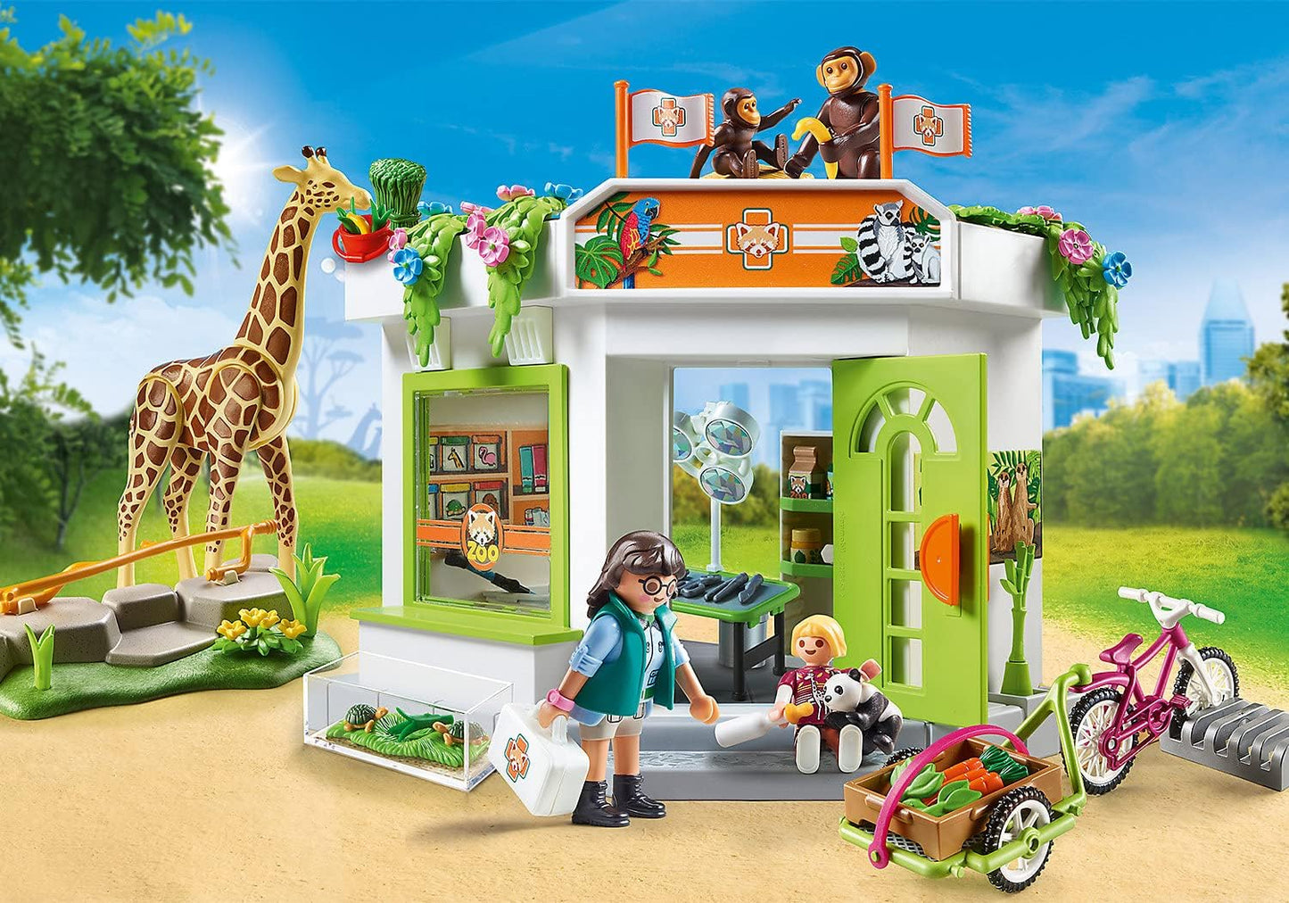 Playmobil Zoo Veterinary Practice