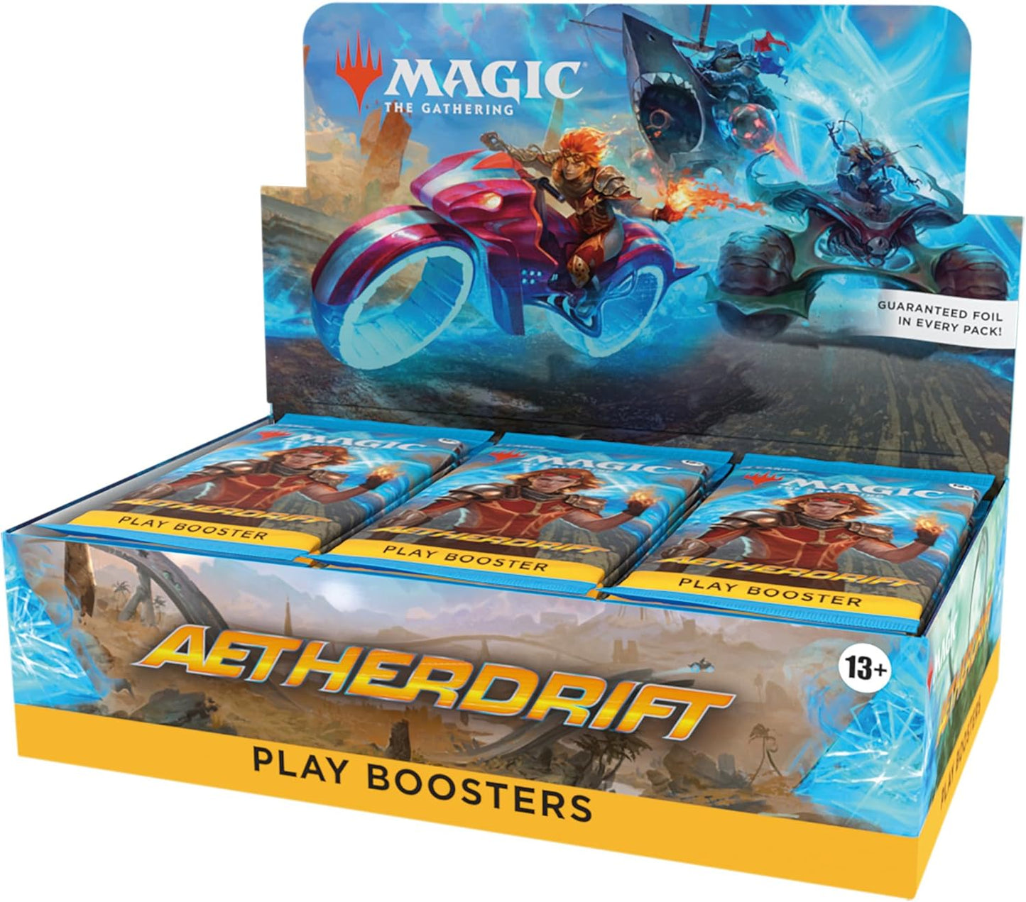 Magic: The Gathering Aetherdrift Play Booster Box - 30 Packs (420 Magic Cards)