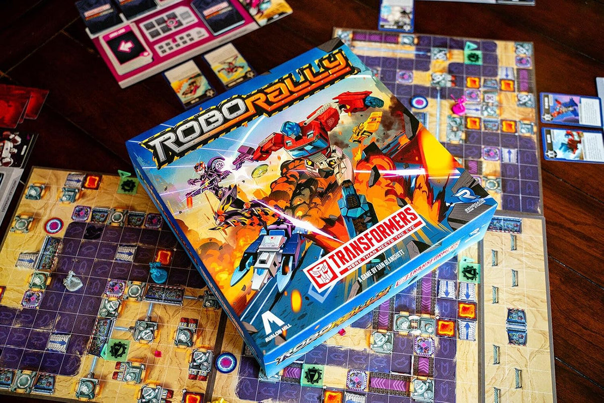 Renegade Game Studios Robo Rally Transformers Racing Board Game