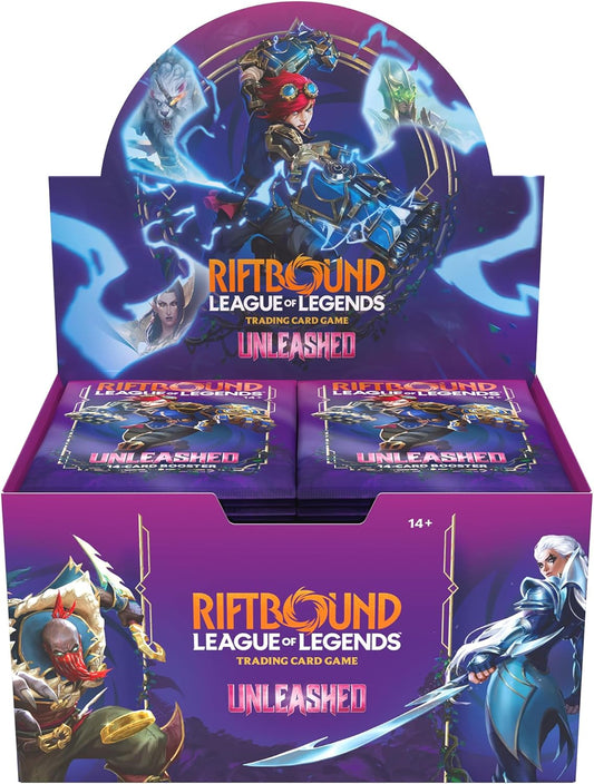 Riftbound TCG: League Of Legends: Unleashed Booster Box - 24 Packs - Presale Ships 05/08/2026